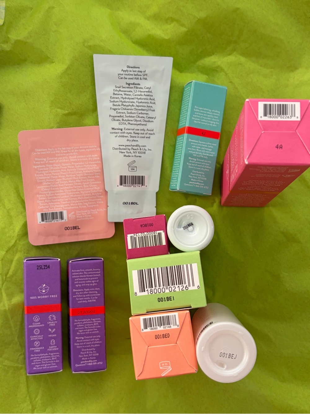 Peach & Lily Korean Skincare Travel Bundle Destash - Picture 3 of 3